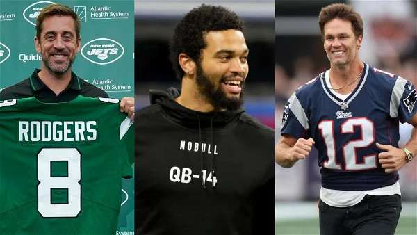 Patriots - Tom Brady Caleb Williams